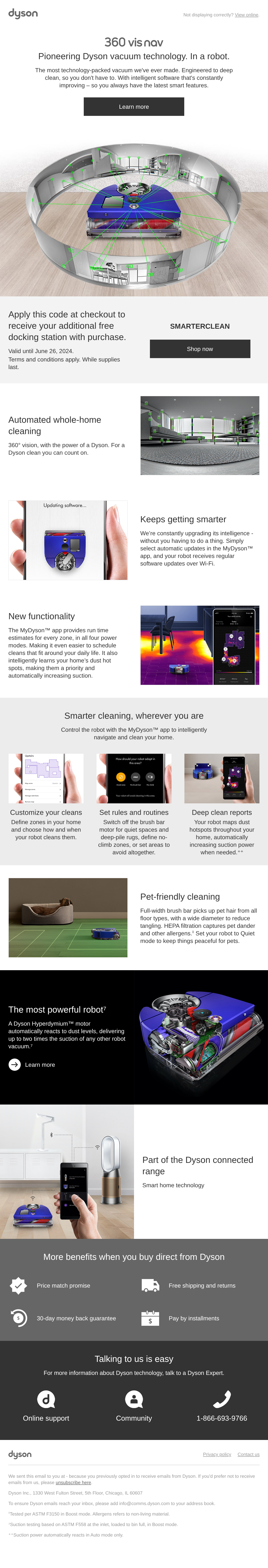 Meet the Dyson 360 Vis Nav