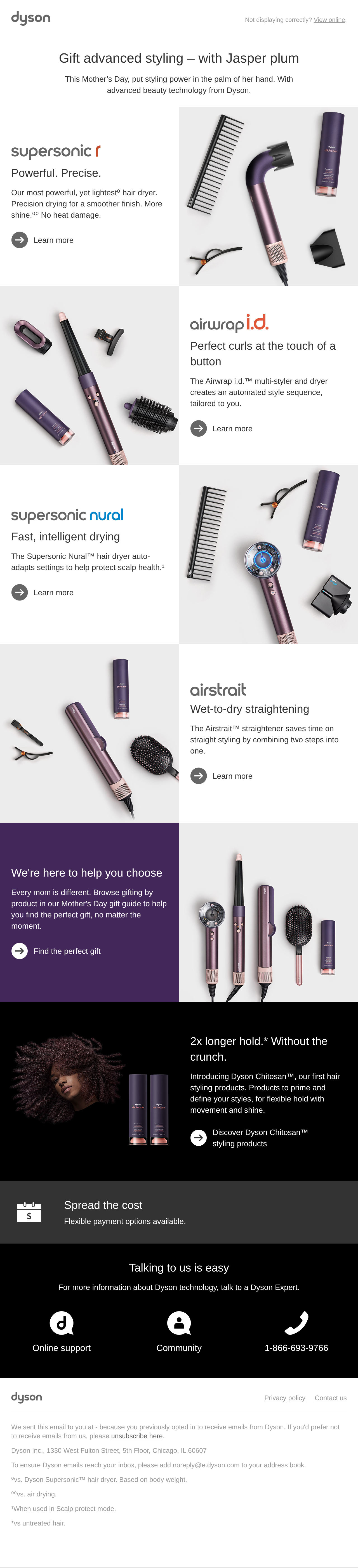 Gift advanced styling