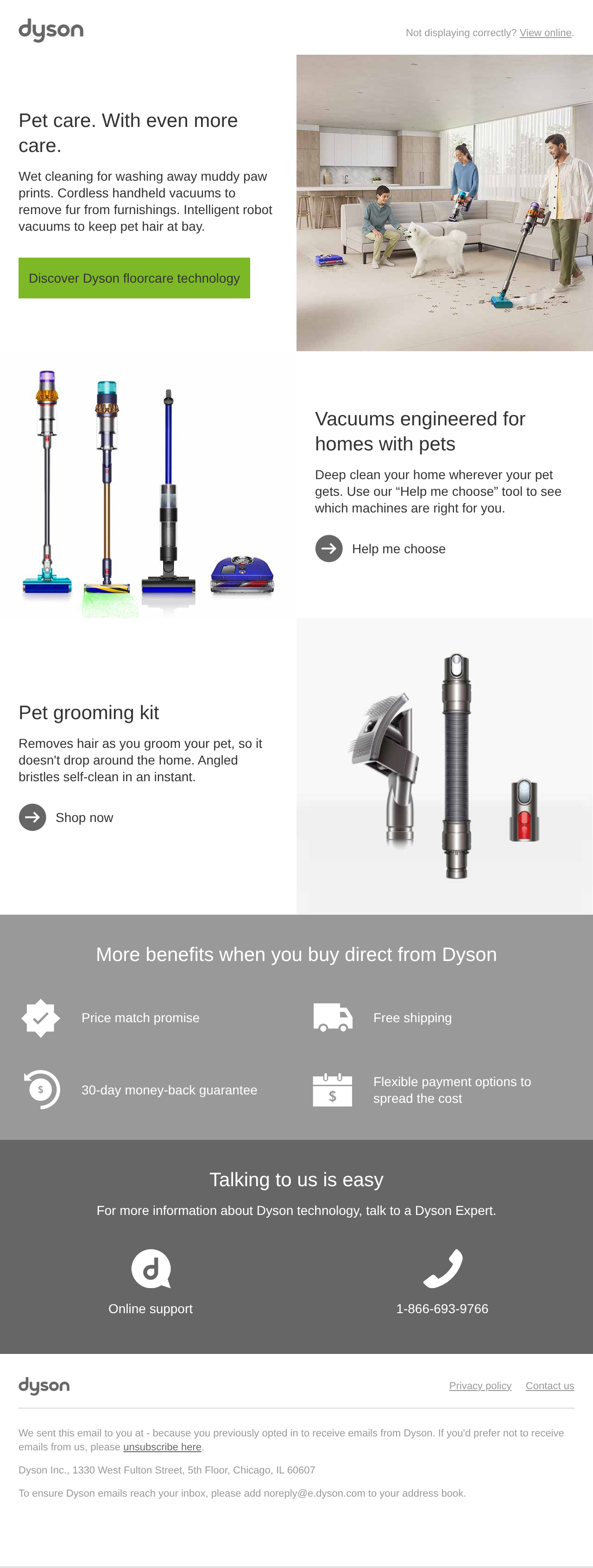 Celebrate National Pet Day with a cleaner home
