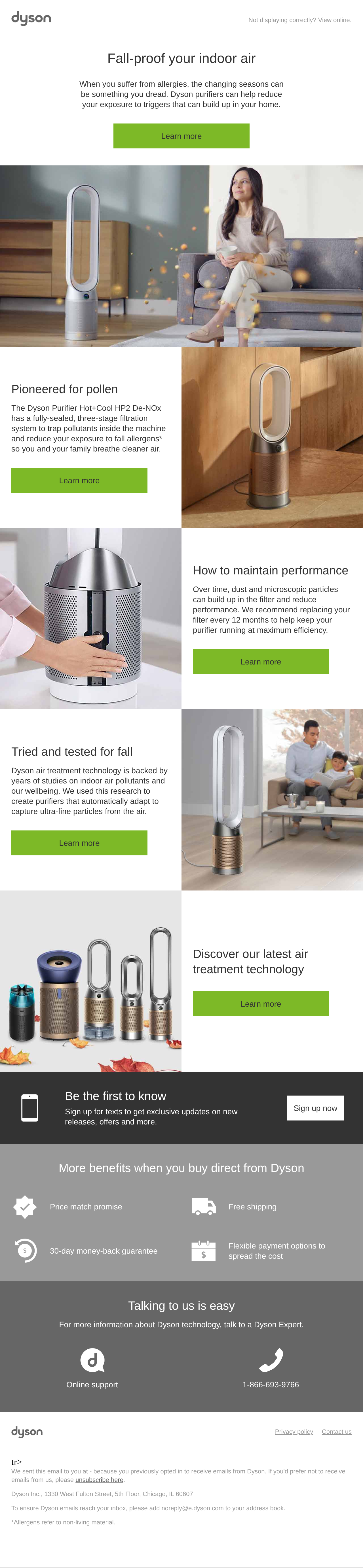 Take control of your home this allergy season