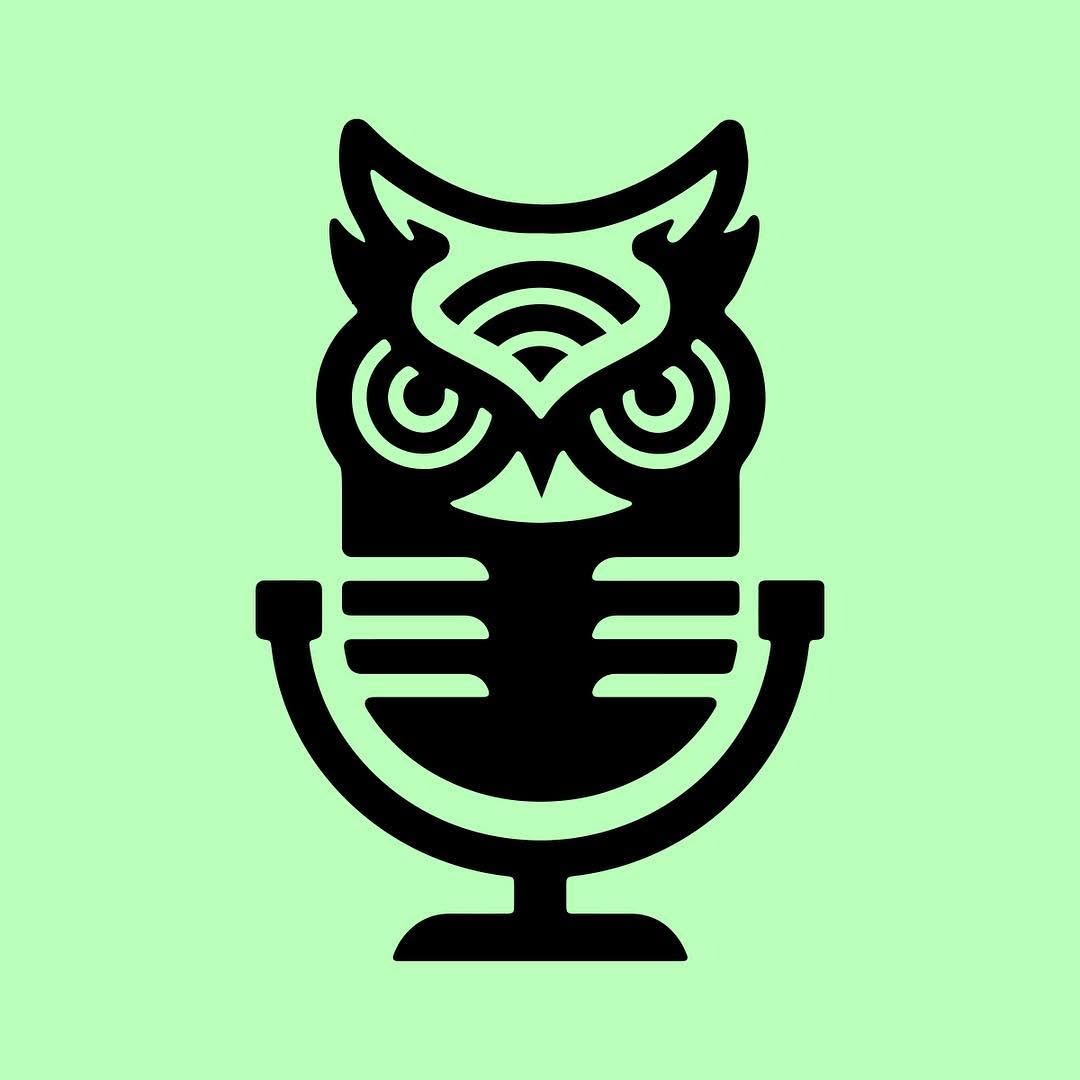 Night Owl radio. Logo by Joel Kelly.